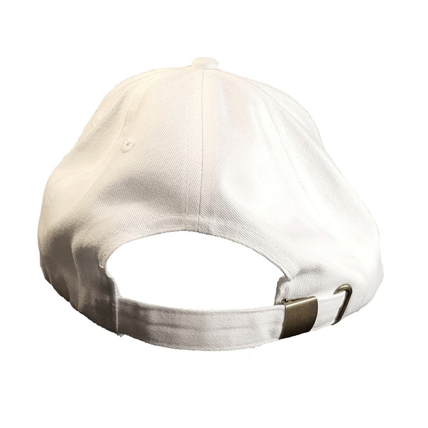 LIFEOFAGAMBLR. - White Classic Dad Cap