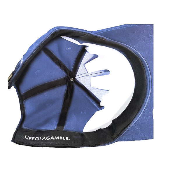 GAMBLR. - Royal Blue Black Classic Dad Cap