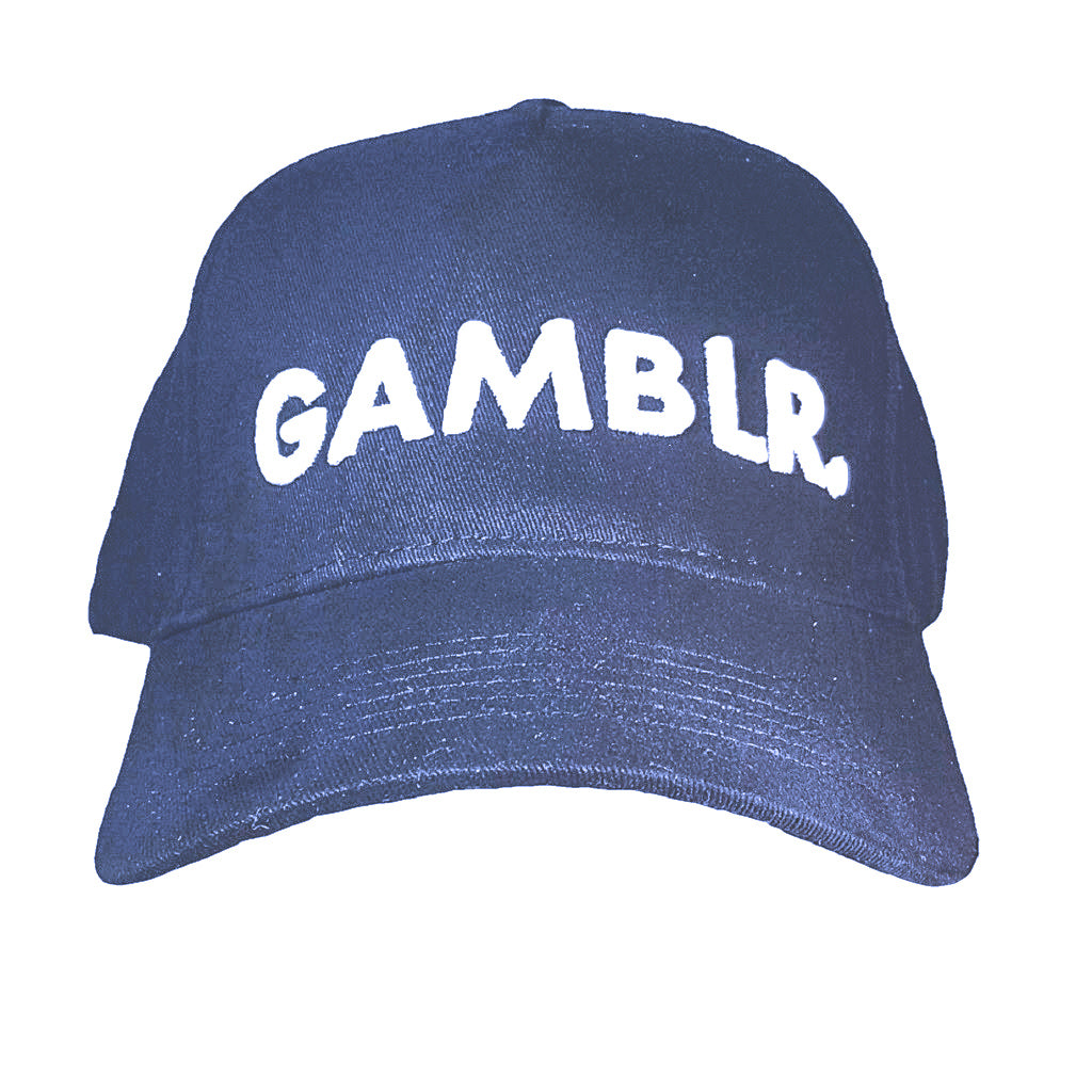 GAMBLR. - Royal Blue Black Classic Dad Cap