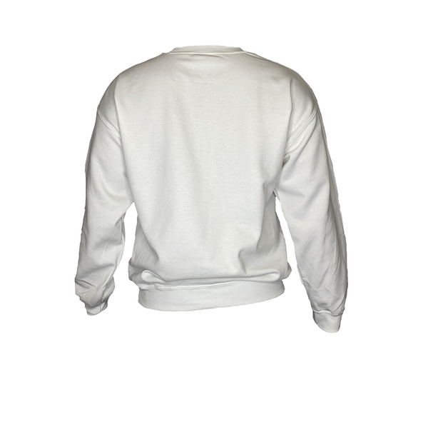 GAMBLR. - LIFEOFAGAMBLR. Crew Neck Sweater White