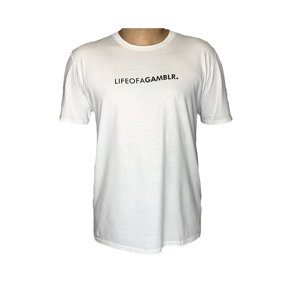 GAMBLR. - LIFEOFAGAMBLR. White Brand Shirt